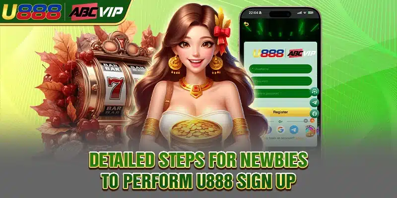 Detailed steps for newbies to perform U888 sign up