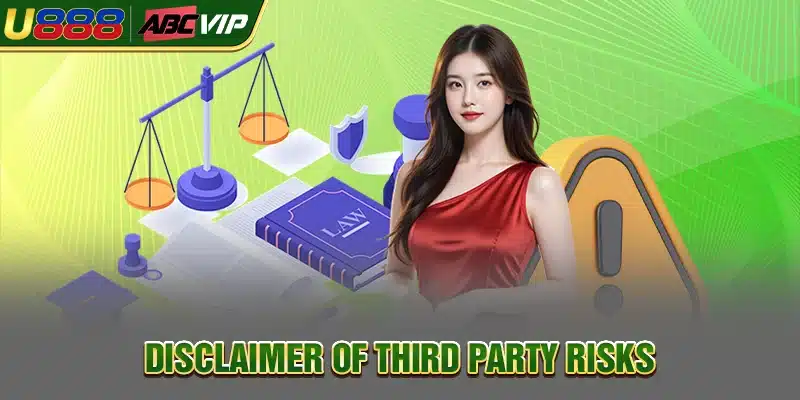 Disclaimer of liability for third party risks