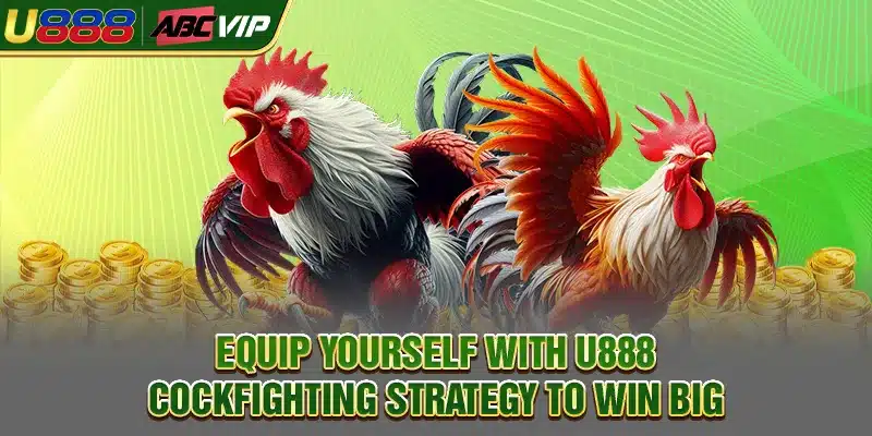 Equip yourself with U888 Cockfighting strategy to win big