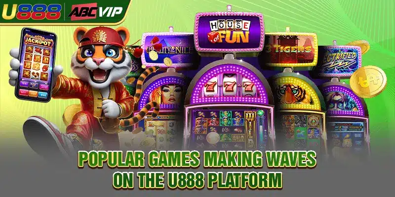 Popular games making waves on the U888 platform