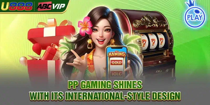 PP Gaming shines with its international-style design