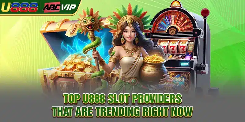 Top U888 slot providers that are trending right now