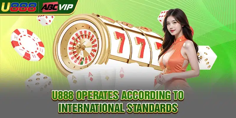 U888 operates according to international standards